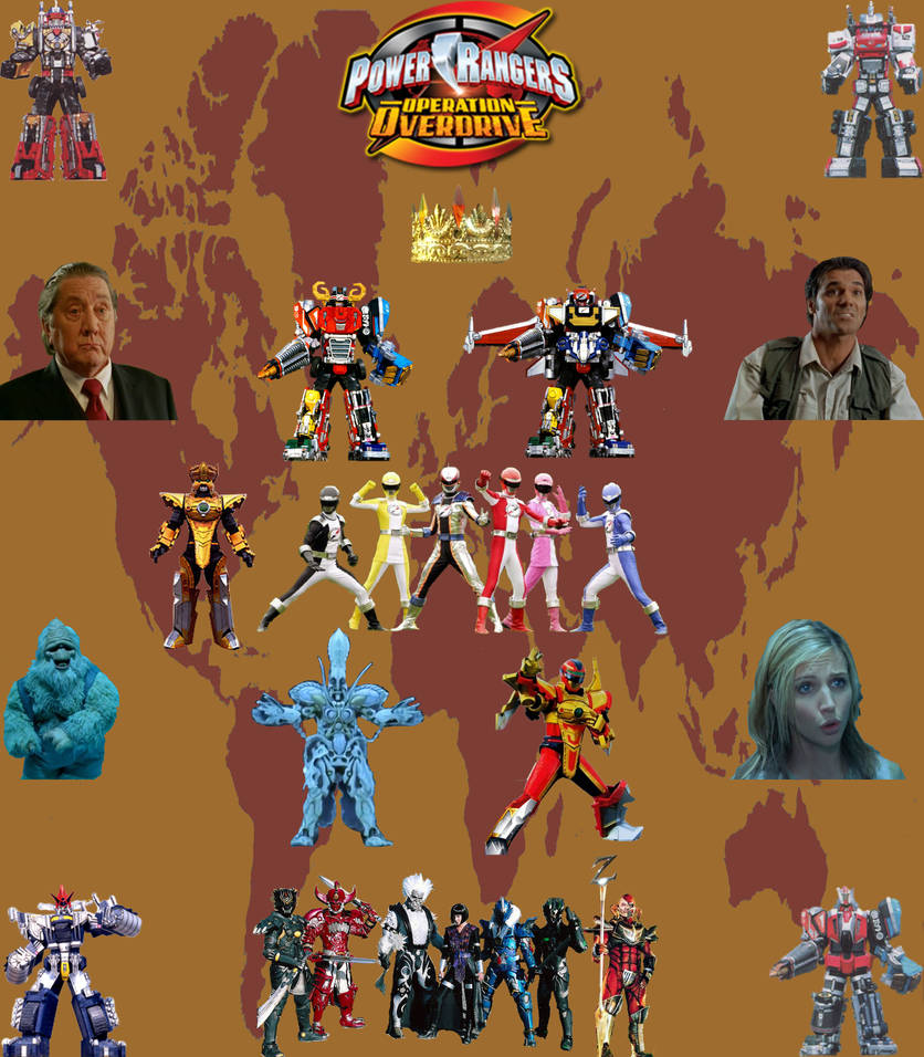 Power Rangers Operation Overdrive by MitchThe1Soul on DeviantArt