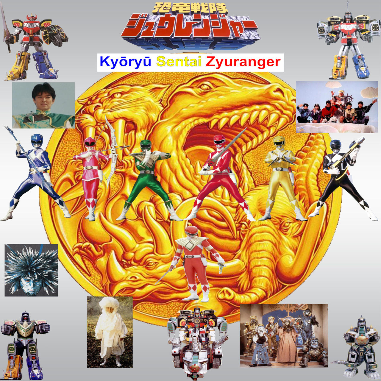Kyoryu Sentai Zyuranger By MitchThe1Soul On DeviantArt kyoryu-sentai-zyuranger-by-mitchthe1soul-on-deviantart