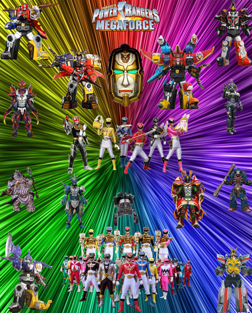 Black Megaforce Ranger Deviantart Power Rangers Megaforce by MitchThe1Soul on DeviantArt