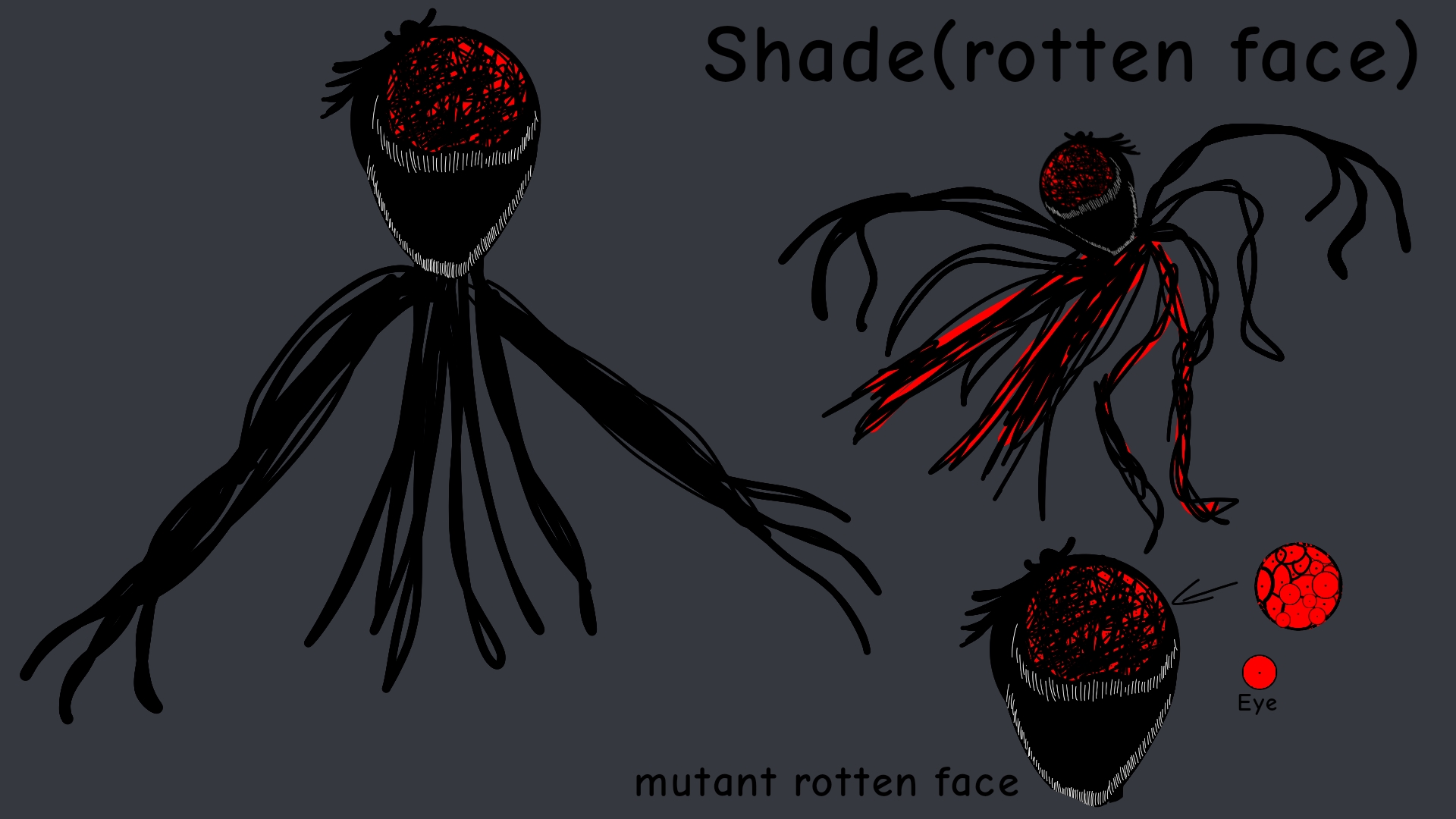 Semi Rotted Face The Shade Files 2:Rotten face by oyxitd on DeviantArt