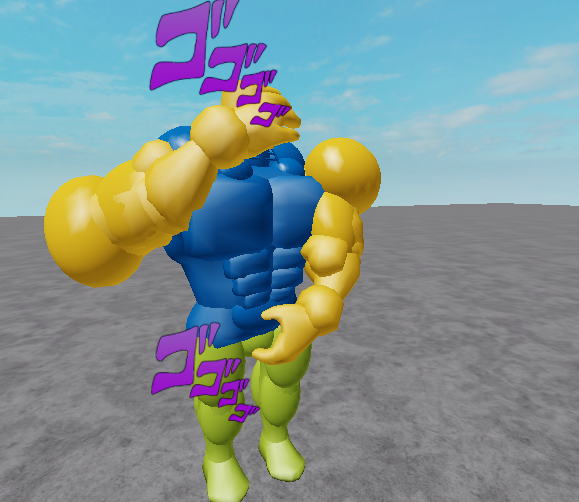 Jojo Menacing In Roblox By Johnygunyt1337 On Deviantart - jojo characters in roblox