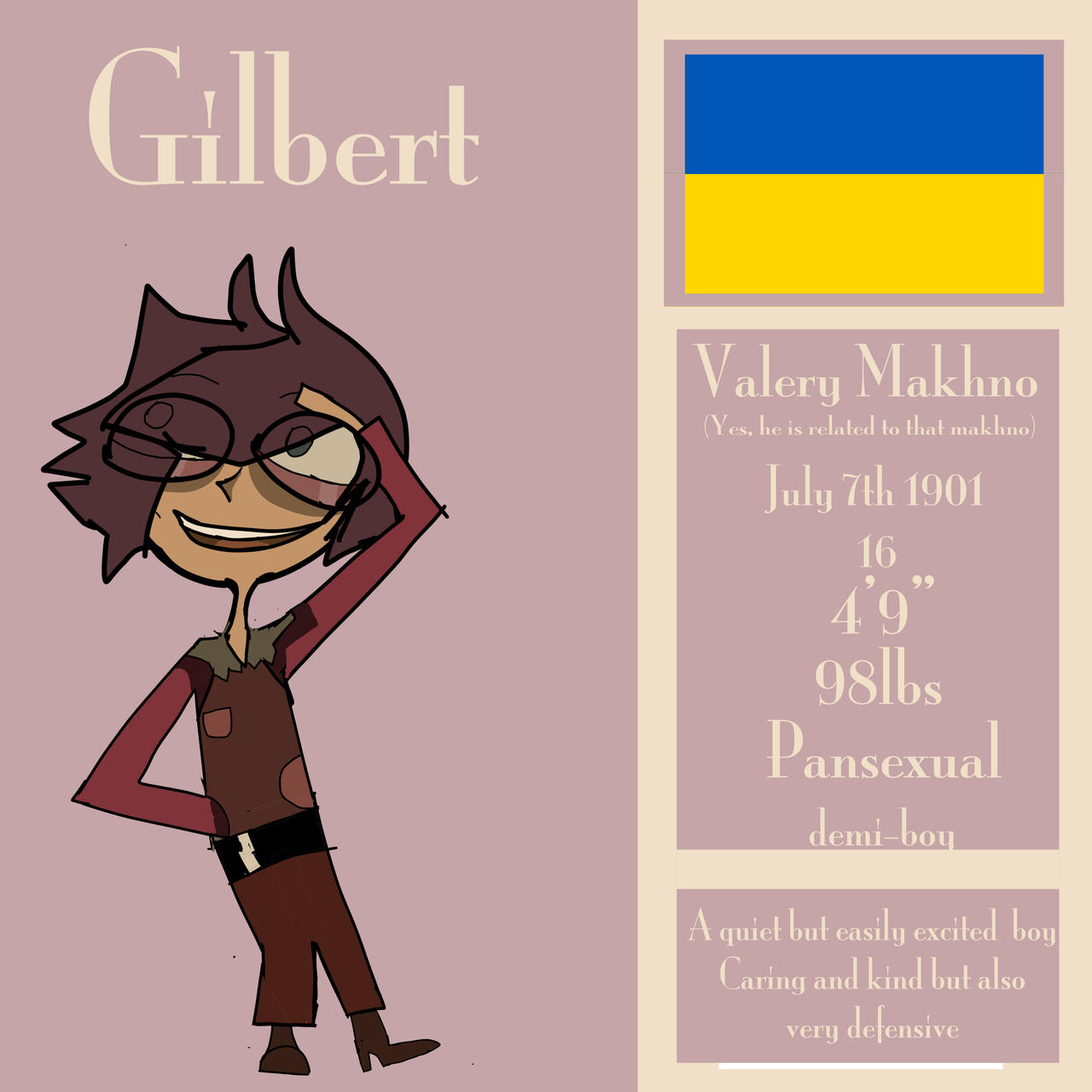 Deviantart Gilbert Gilbert by No-Raspberry-1851 on DeviantArt