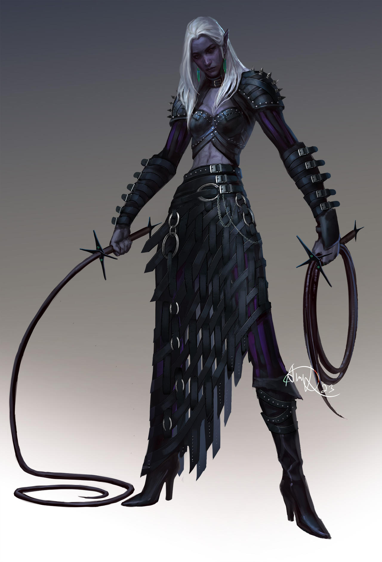 Whip fighter by anndr on DeviantArt