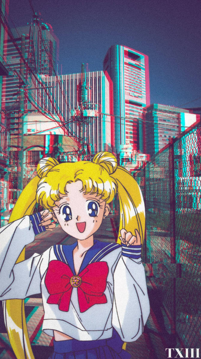 Usagi Tsukino/Sailor Moon mobile wallpaper by TXIIIS on DeviantArt