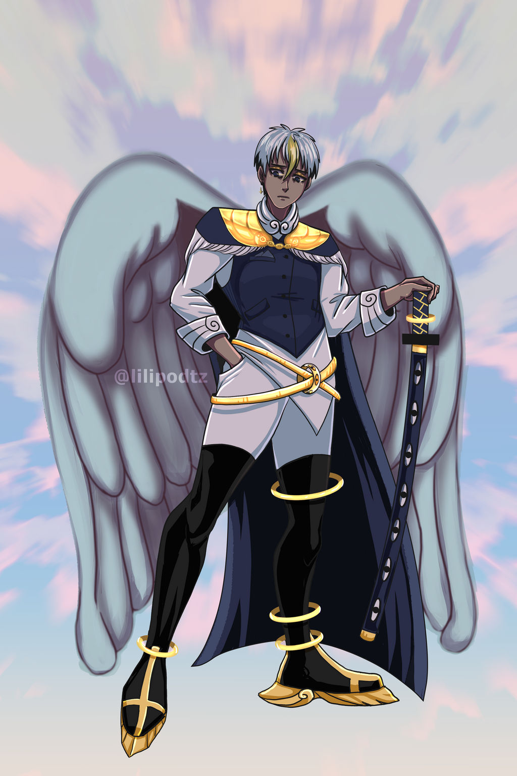Devil Computer Oc Angel Devil Oc by vdaze-art on DeviantArt
