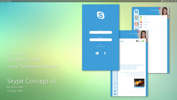 Linux Skype Concept v2