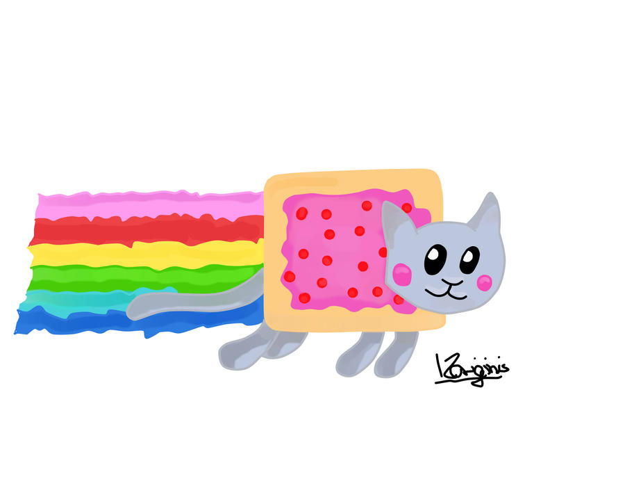 Nyan Color nyan cat color by 12originis on DeviantArt
