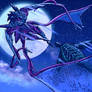 Gamera vs Iris Aerial Battle