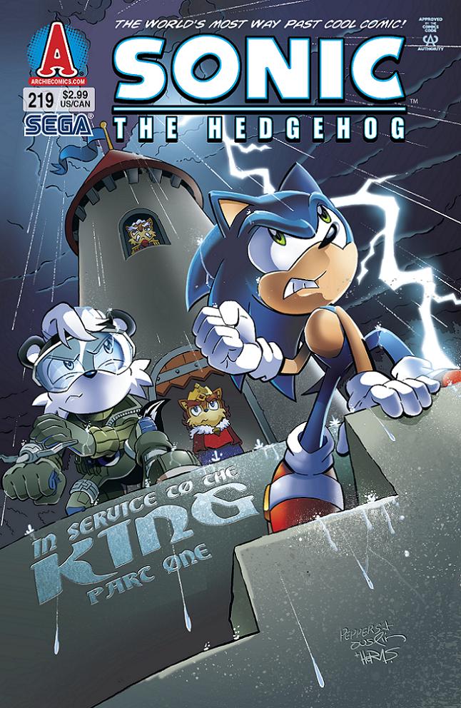 Sonic the Hedgehog 219 Cover