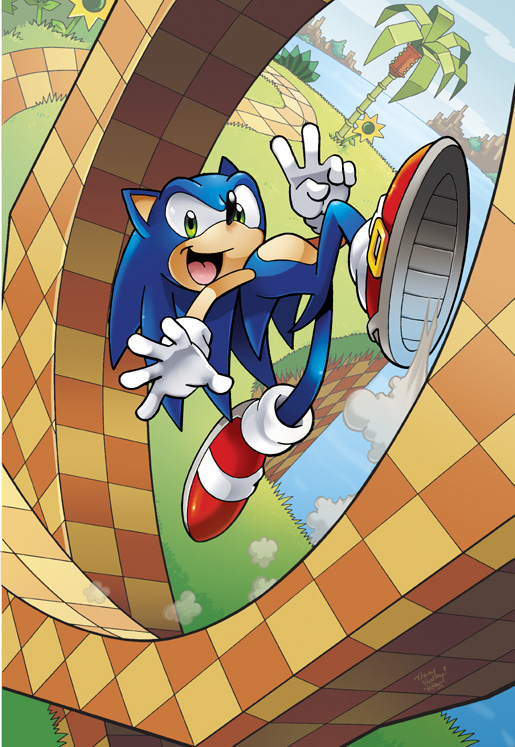 Sonic.2011 is here! Find a spot to be safe - Comic Studio