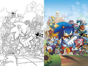 Sonic the Hedgehog 241 Cover
