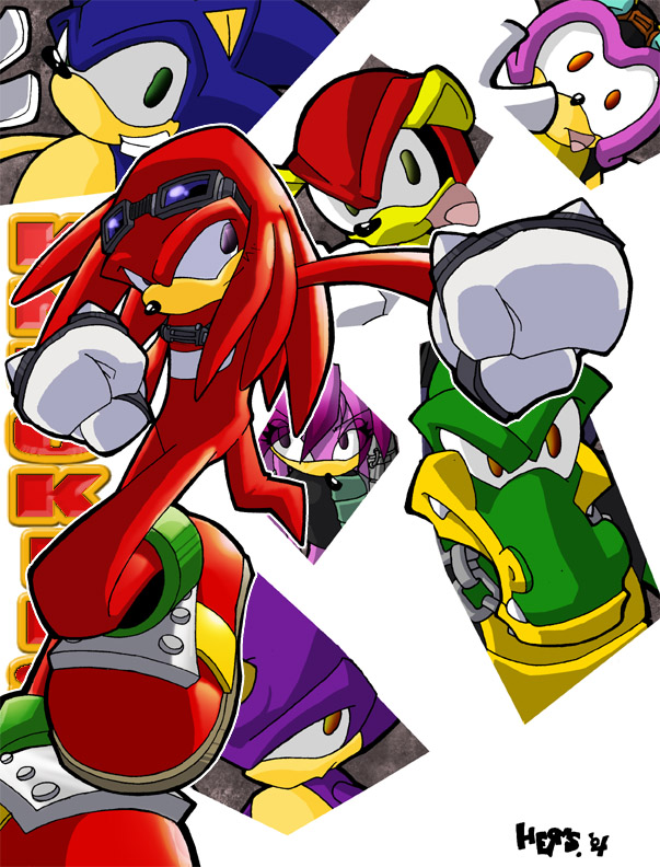 Knux and his Peeps