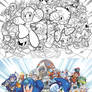 Sonic the Hedgehog 250 Variant Cover(s)