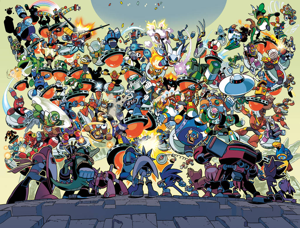ALL The Robot Masters by herms85