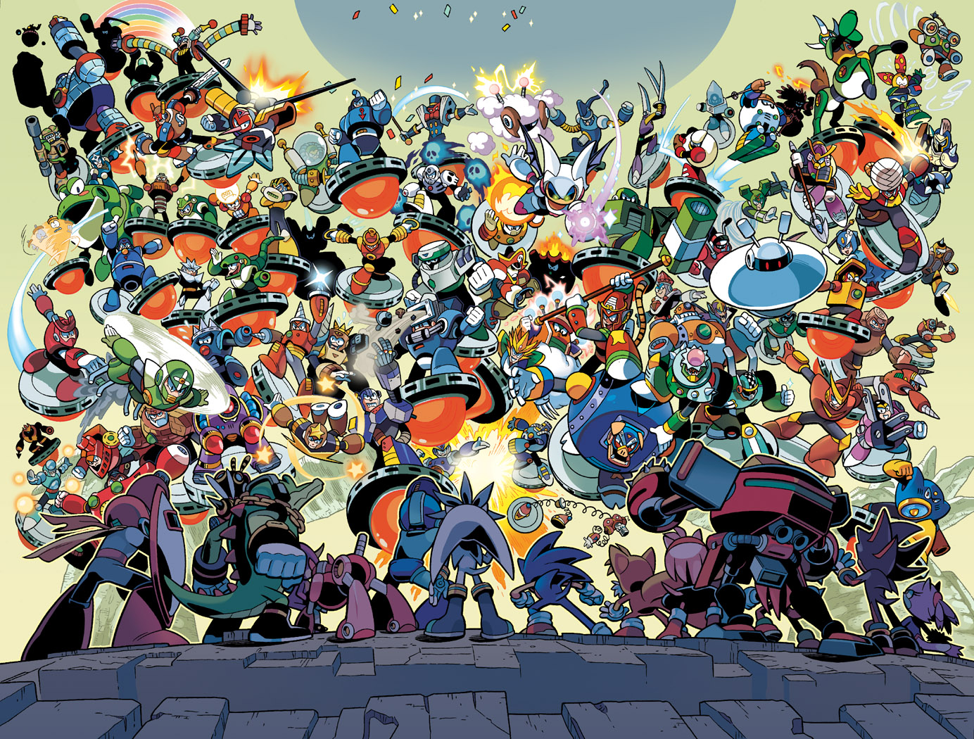 ALL The Robot Masters by herms85