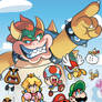 New Super Mario Adventures Cover (commission)