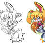 Inks-to-Colors Bunnie
