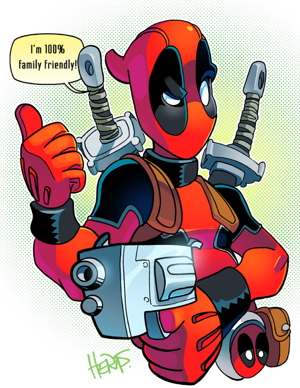 Deadpool is Family Friendly! by herms85 on DeviantArt