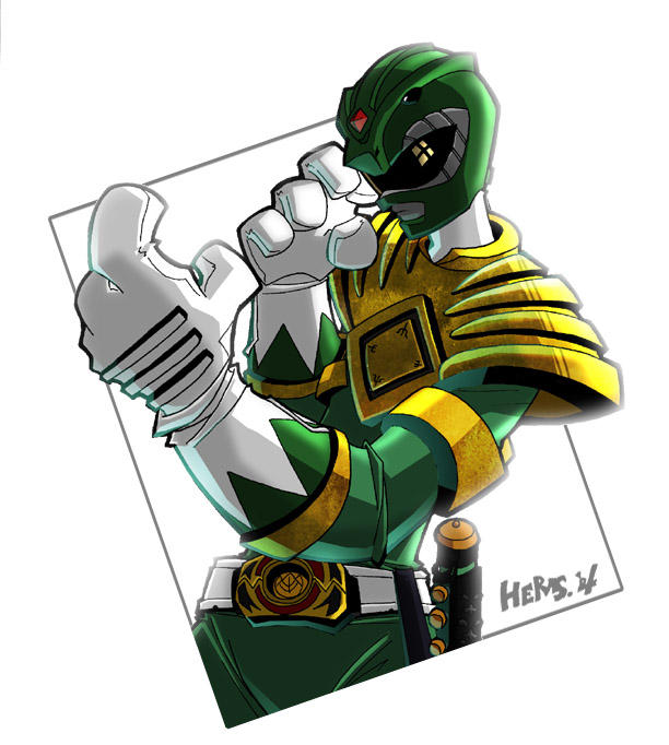 Go Green Power Ranger GO by herms85 on DeviantArt