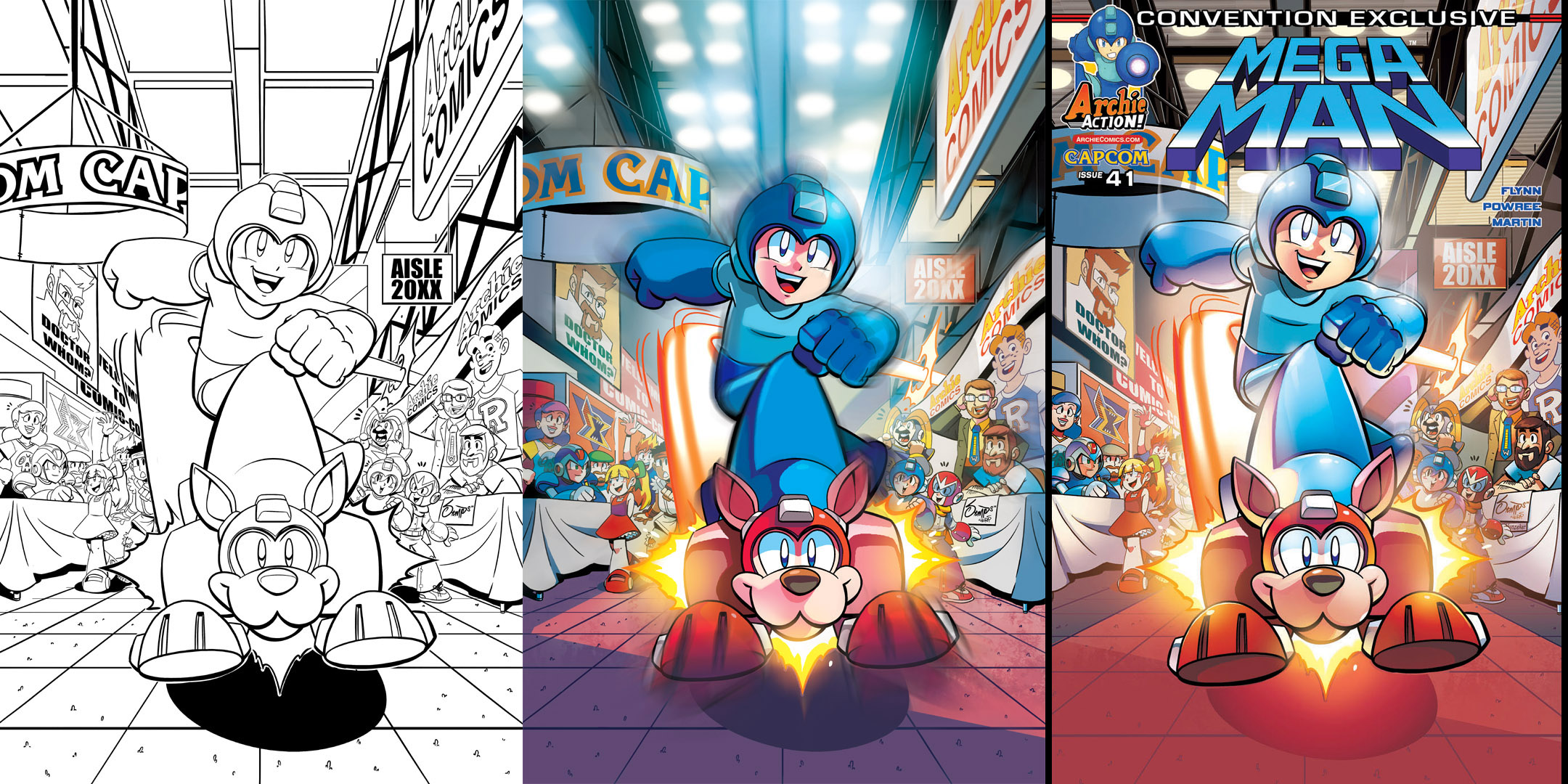 Mega Man 41 New York ComicCon Variant