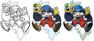 Inks to Colors - Klonoa