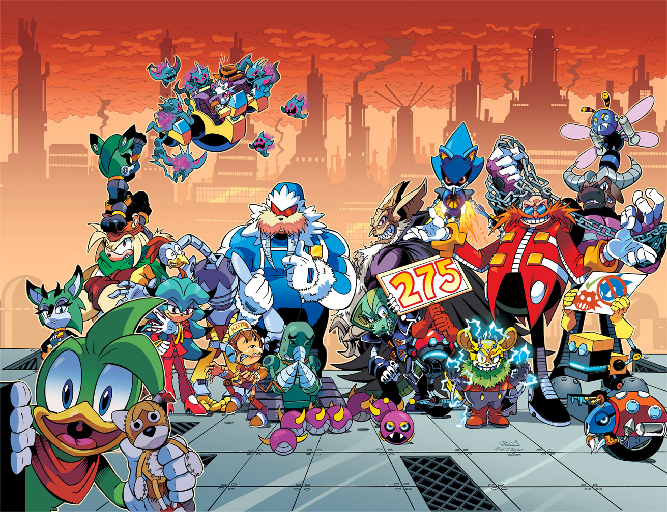 Sonic the Hedgehog 275 Villians Variant by herms85 on DeviantArt