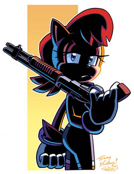 Shotgun Sally (Coloring Commission)