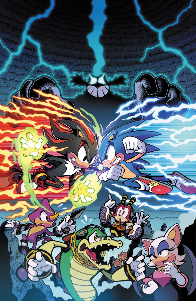 Sonic the Hedgehog (IDW) 06 Cover by herms85