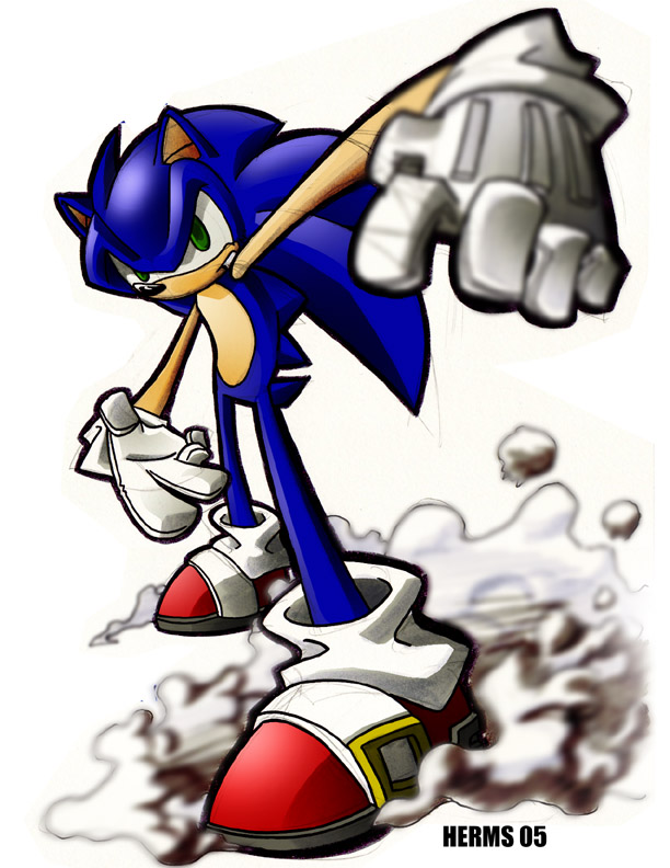 Sonic The Markers-RePhotoshop