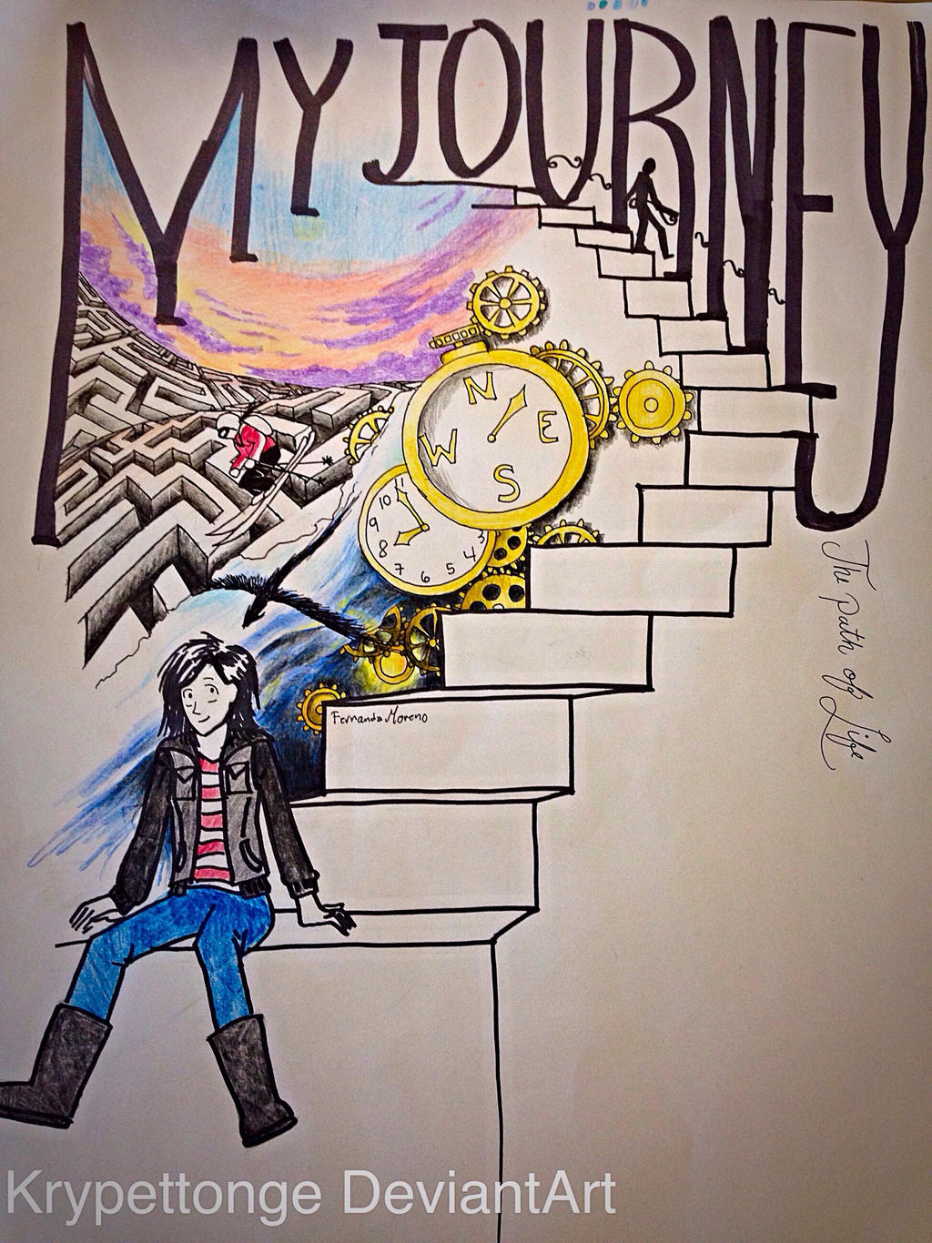 My Journey The Path Of Life By Krypettonge On Deviantart My Journey The Path Of Life By Krypettonge On Deviantart