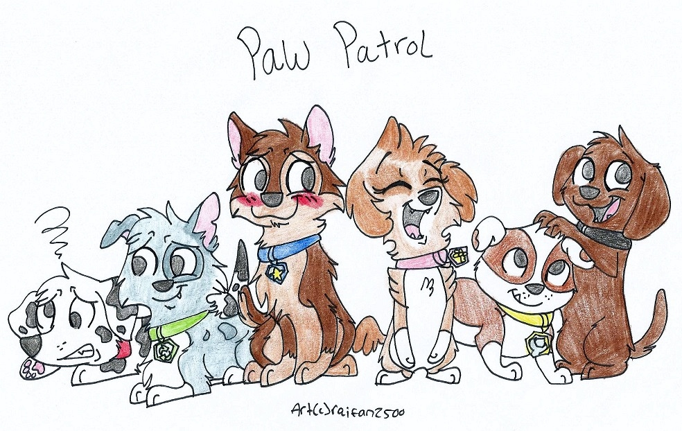 Paw Patrol by TheBestBadNewz on DeviantArt