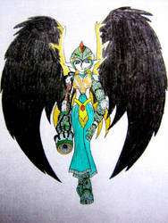 Robo Fantasy Angel in color