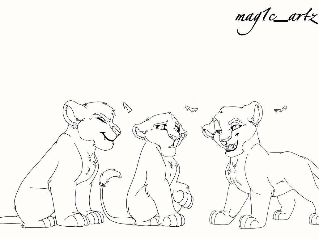 Lion king Cub base! by MagicM0oose on DeviantArt
