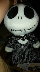 Jack Skellington Plush Backpack (PRICE LOWERED)