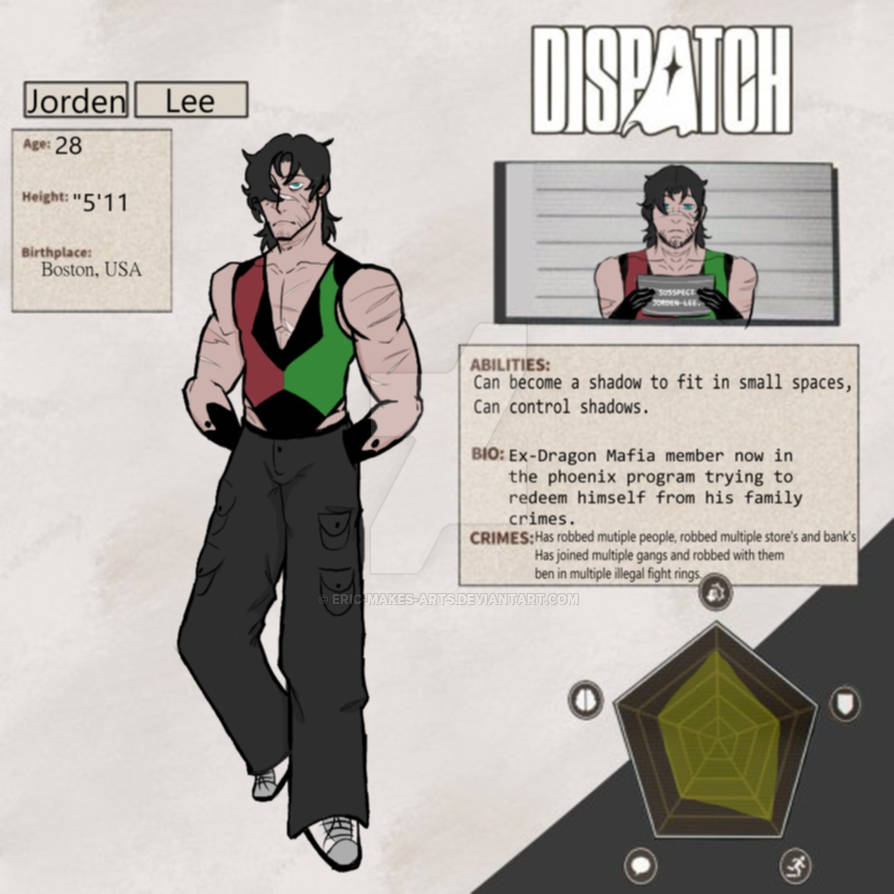 Dispatch Oc by EricMakesarts on DeviantArt