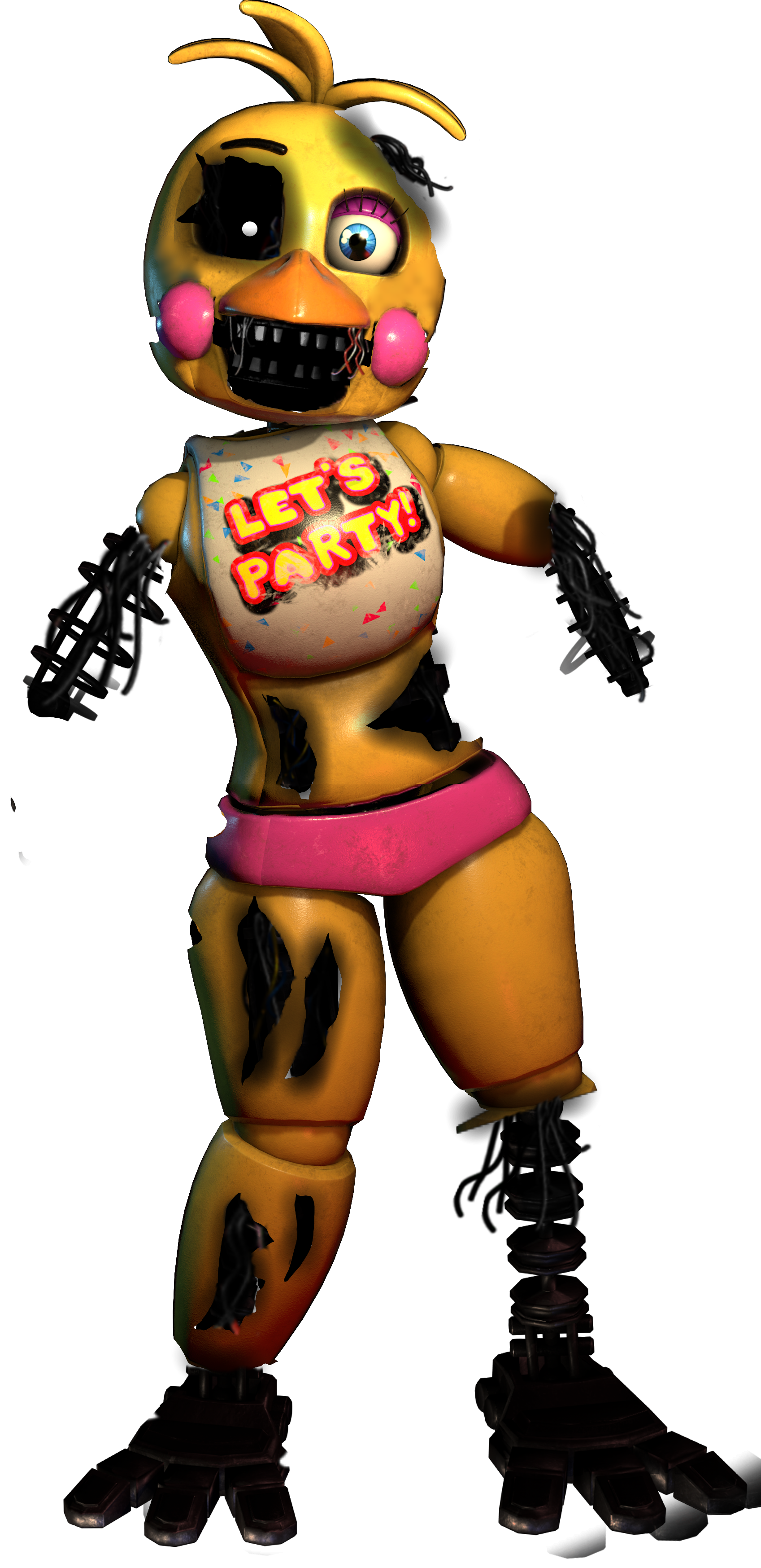 Fixed withered chica by TaciEdits on DeviantArt