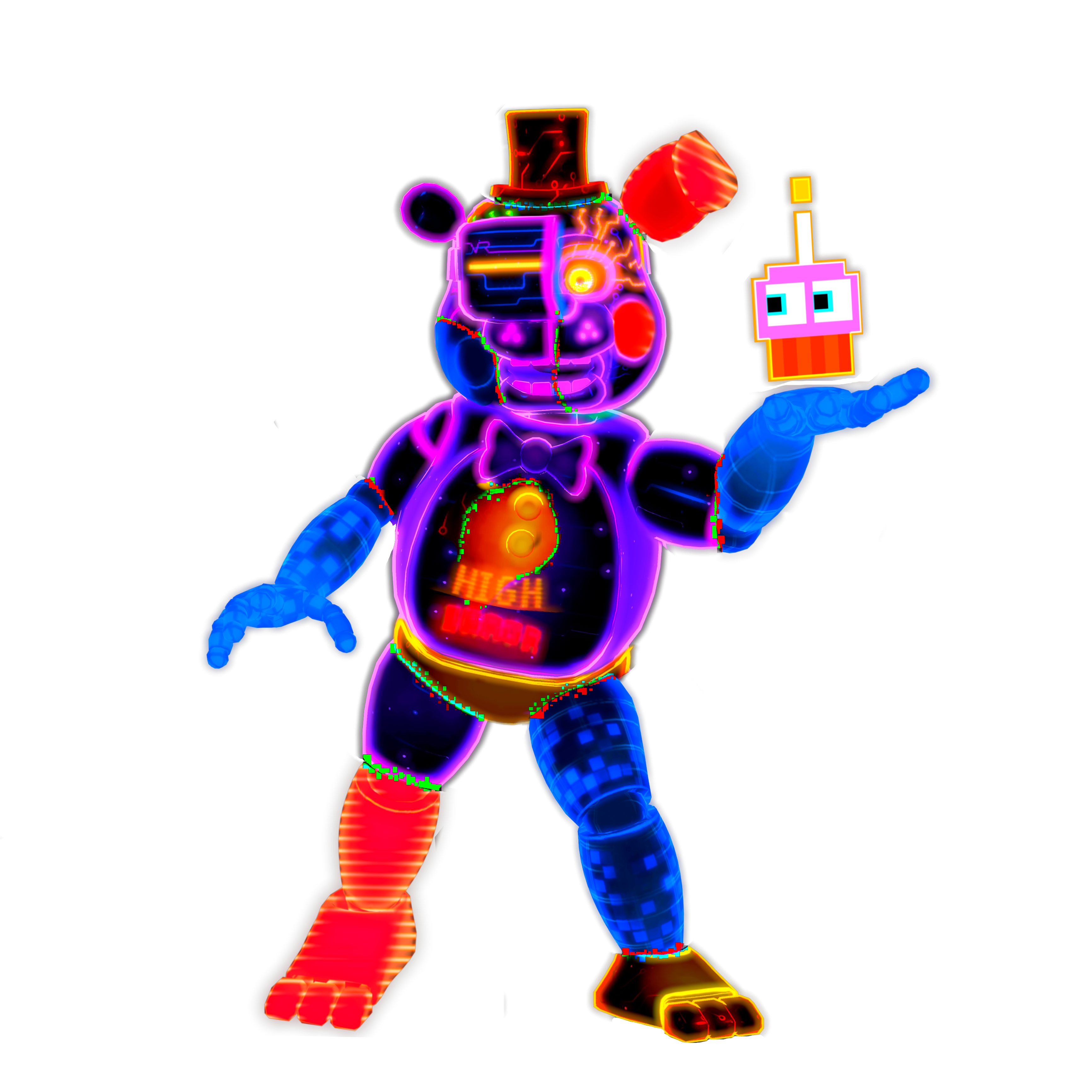 FNAF  Speed Edit] Making Fixed FNAF2 Animatronics 