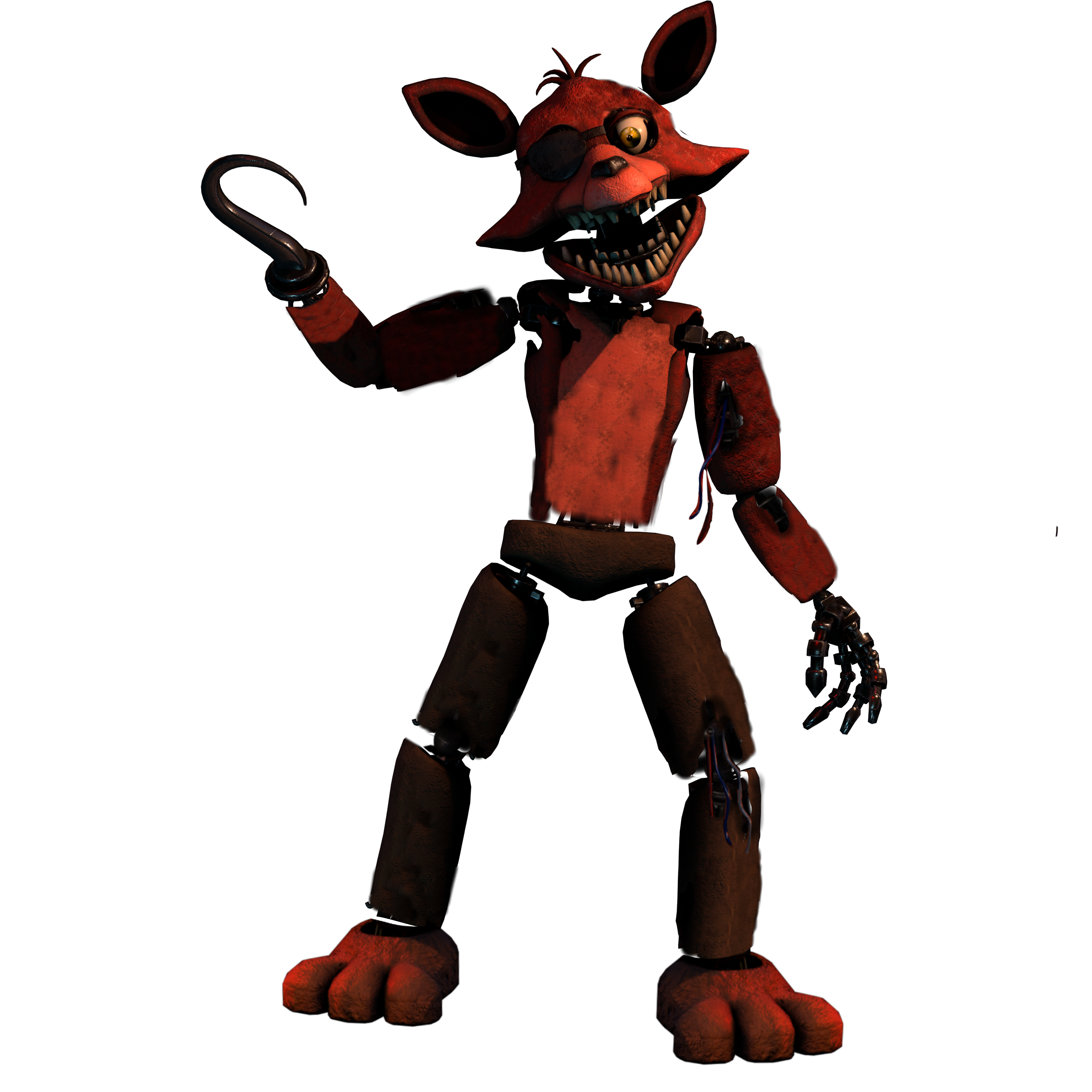 Withered foxy custom youtooz #fnaf #fnaf2 #art #artist #speedart #spee