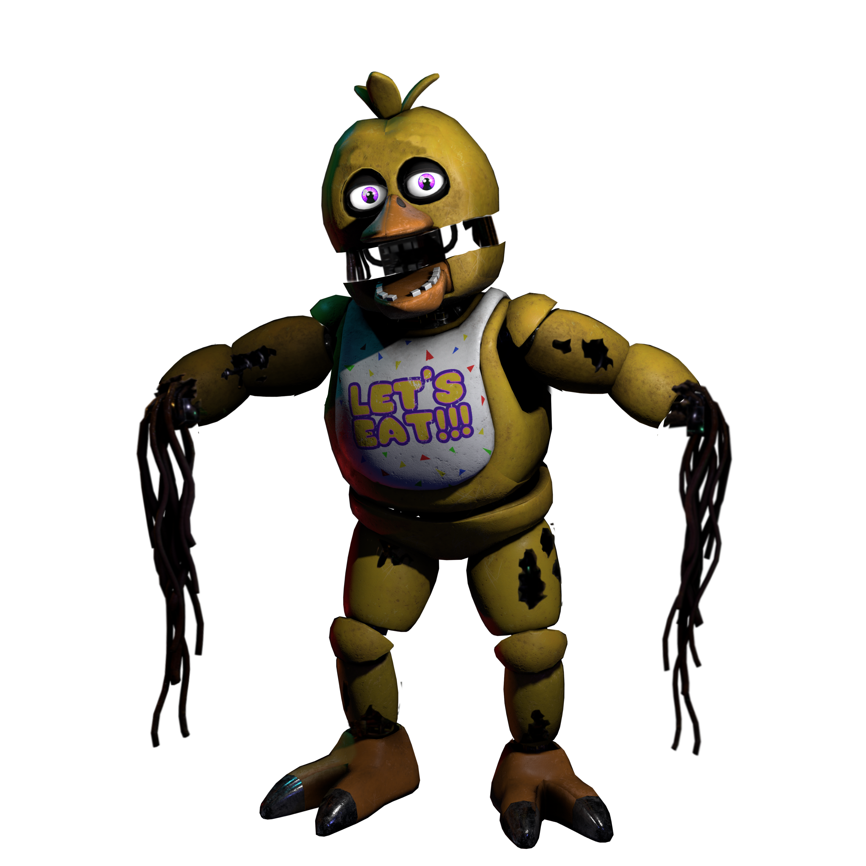 Fnaf Speed Edit, Fixed Withered Chica