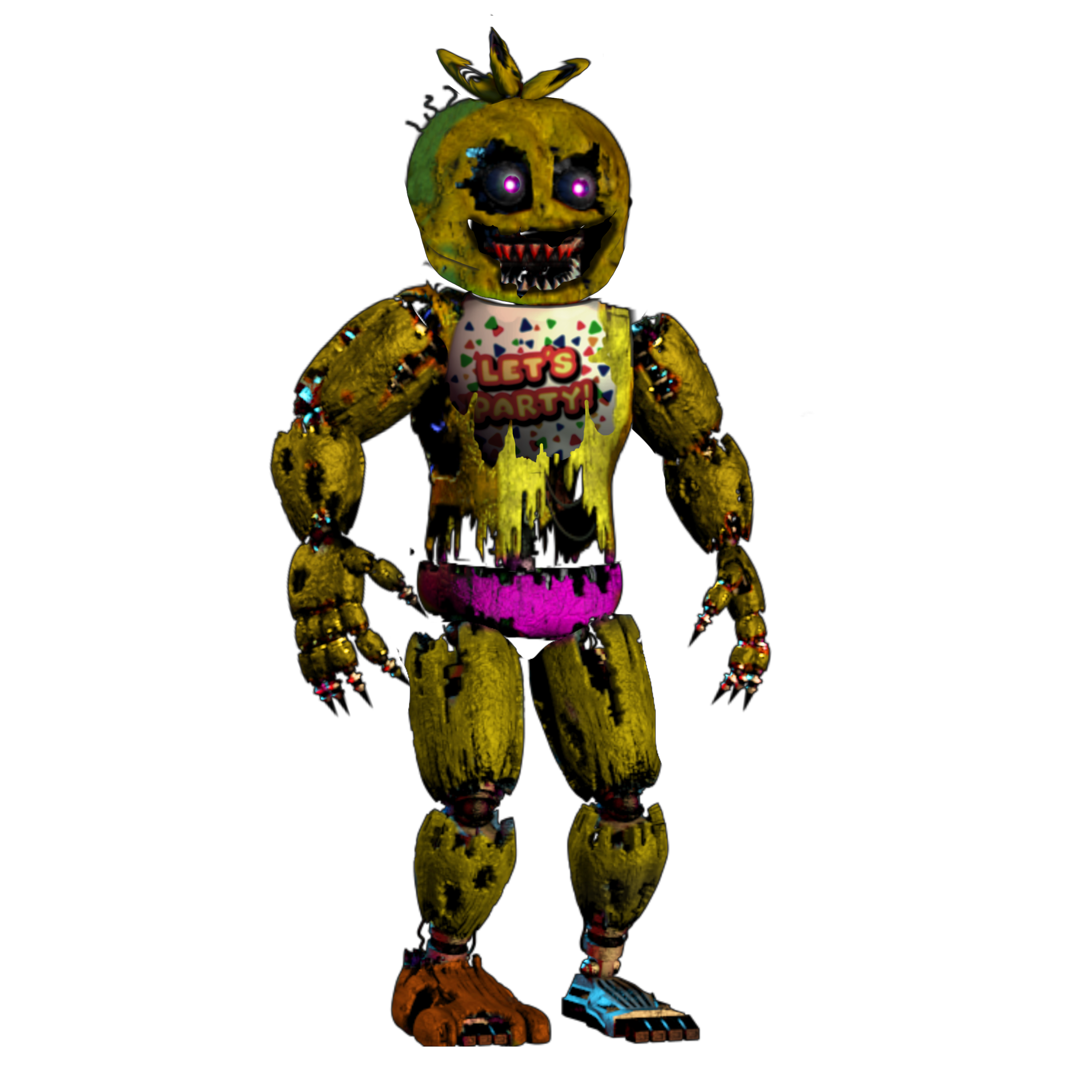 Nightmare Molten Freddy [FNAF Speed Edit] by Zexityreez on DeviantArt