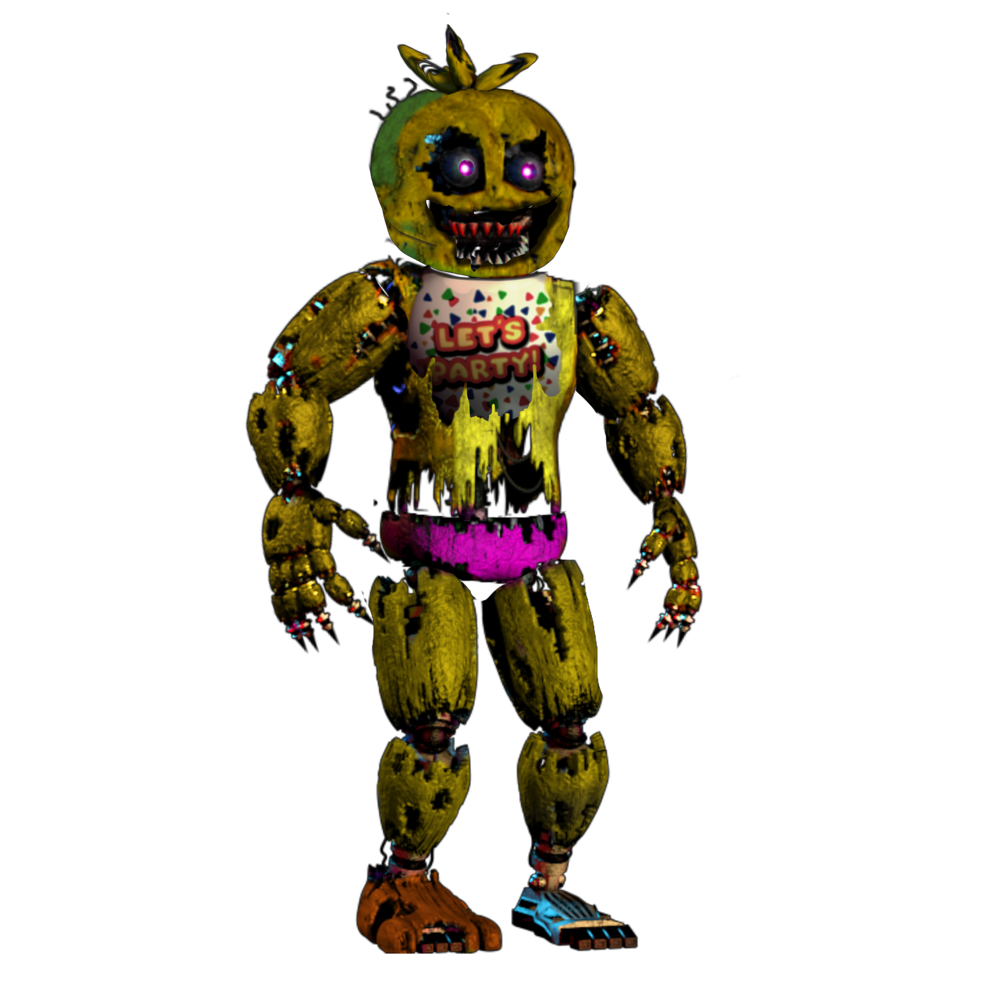 Funtime Chica full body edit by JoltGametravel on DeviantArt