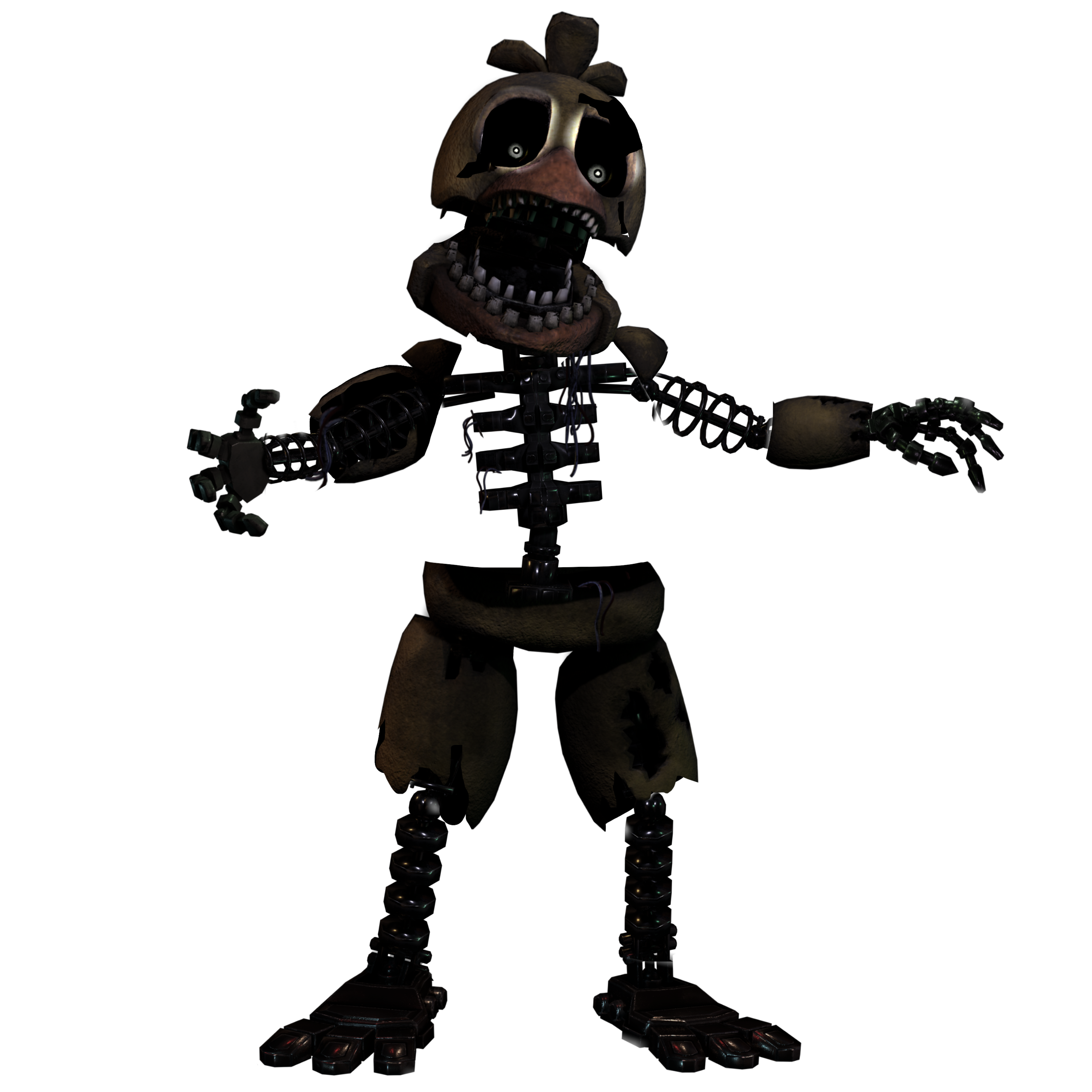 Withered foxy swap by NightmareFred2058 on DeviantArt