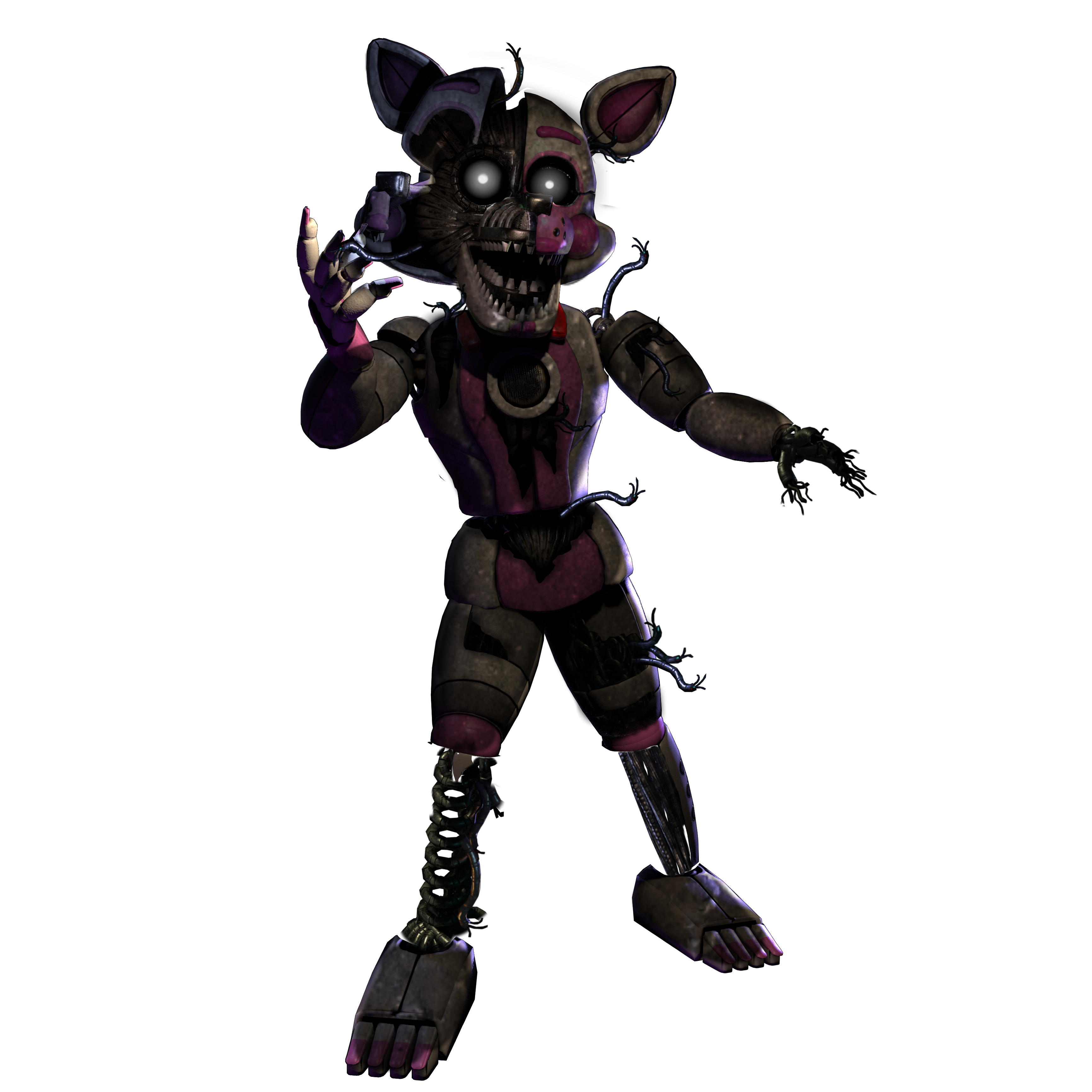 freetoedit Funtime Withered Foxy #fnaf #fnaf2 #foxy - Fnaf Phantom Funtime  Foxy, HD Png Download - 1000x1560 (#5959014) - PinPng