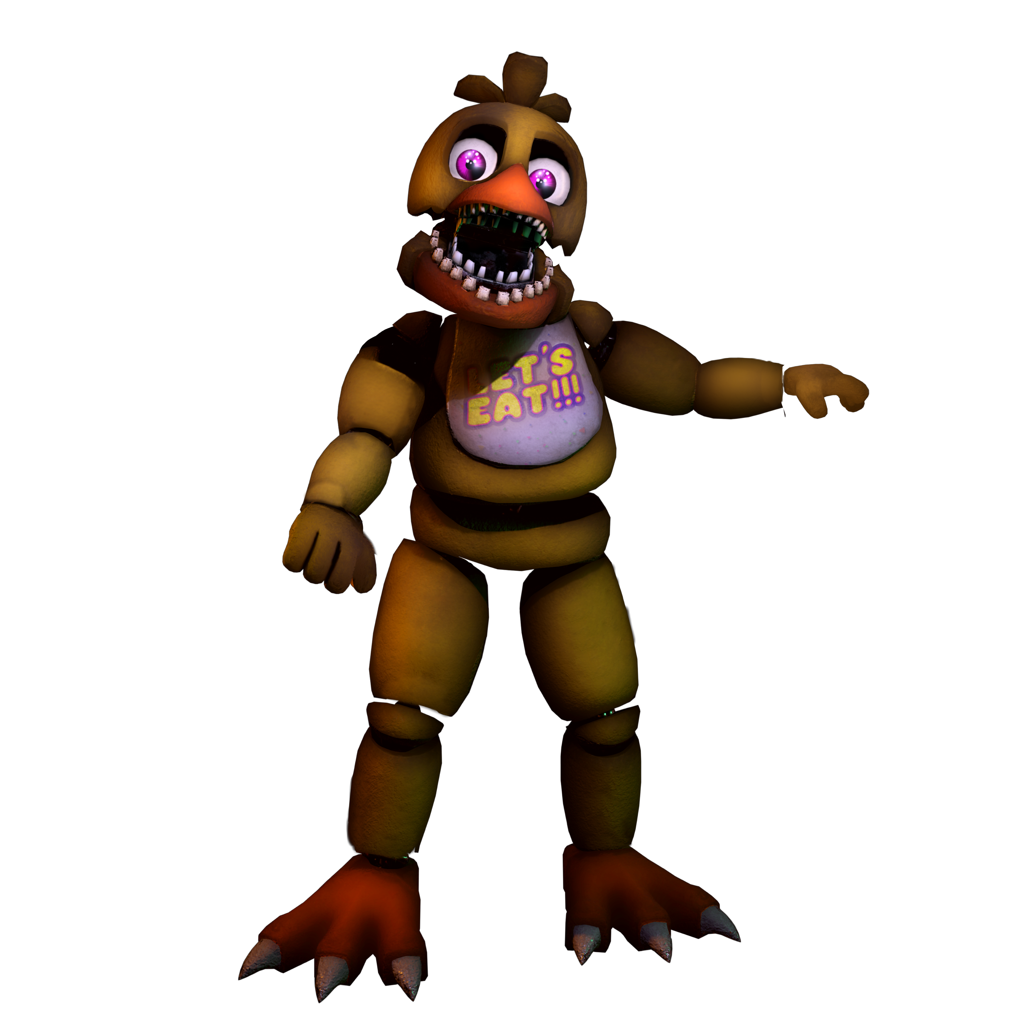 Fixed withered chica by TaciEdits on DeviantArt