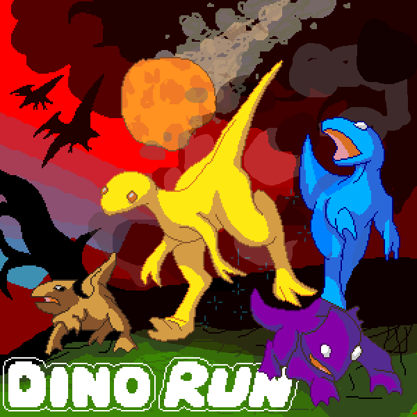 Dino Run - And then Silence by Zerodius on DeviantArt