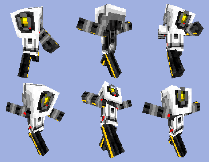 Portal GLaDOS  Minecraft skin