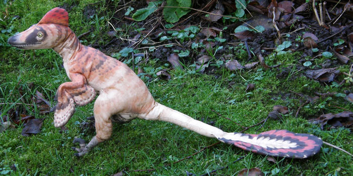 Velociraptor plush