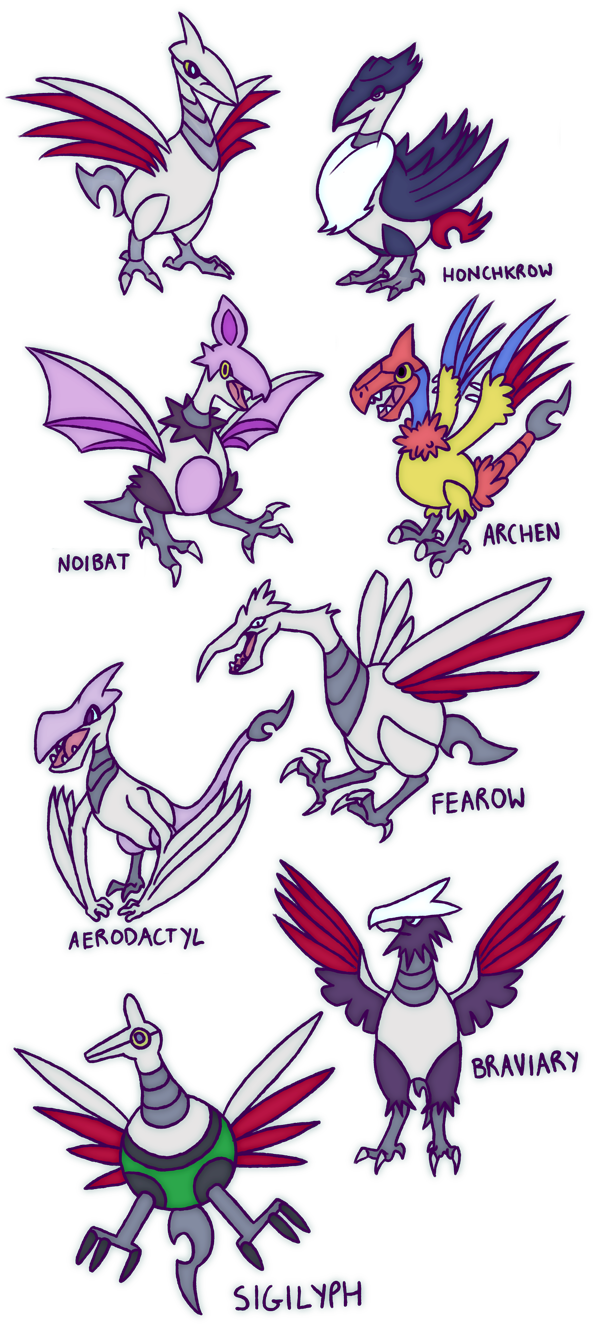 Skarmory mixed breeds