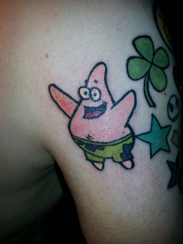 Patrick Star Tattoo by Kraxel666 on DeviantArt
