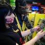 Mileena and Scorpion at the Game Stop ...
